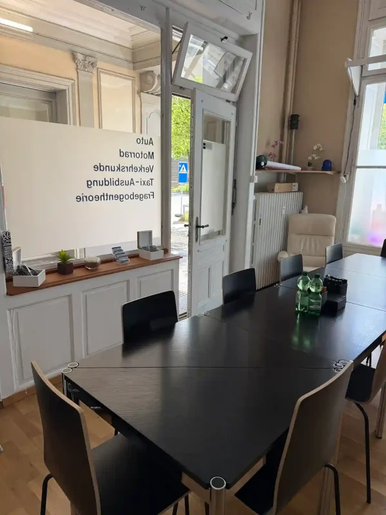 Schulungszimmer Verkehrskunde Kurs Zürich